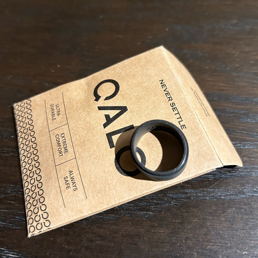 Men’s QALO Silicone Ring- brand new, never worn